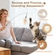 thumbnail image 5 of Varita interactiva Feather Teaser Cat Toy Pawaboo con 34,5 cm de largo, 5 of 7