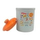 thumbnail image 1 of Azucarero especiero frasco loza 13x13x20cm 1500ml redondo naranja, 1 of 3