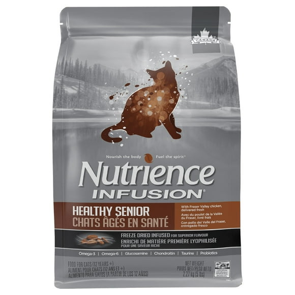 Alimento Nutrience Infusion Senior Para Gato, 2.27Kg.