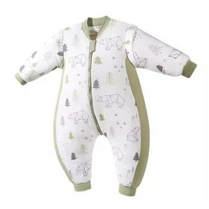 Kivara - Saquito De Dormir Bebe Con Pie Tog 2.5 Pijama Saco Dormir Verde M