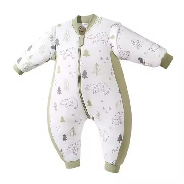 Saquito De Dormir Bebe Con Pie Tog 2.5 Pijama Saco Dormir verde M