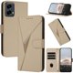 thumbnail image 1 of Funda Cartera Fibra de Carbono para Motorola MOTO G 5G 2024 con Soporte y Cierre Magnético Oro, 1 of 6