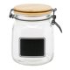 thumbnail image 1 of Canister Vidrio 1 Litro Tapa Bambú, 1 of 4