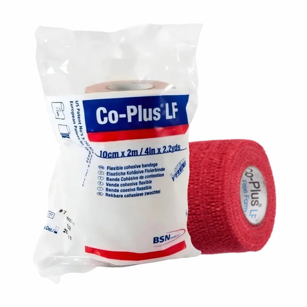Venda Cohesiva Co-Plus LF 10 cm x 2 m