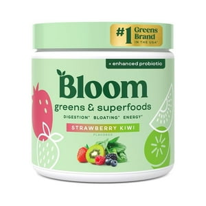 Bloom Greens Superfoods Batido De Vegetales Strawberry Kiwi