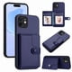 thumbnail image 1 of FOXDOCK Funda para iPhone 12 mini con Bloqueo RFID - Diseño Elegante con Cierre de Botón, 1 of 5