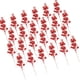 thumbnail image 4 of Tallos De Bayas Con Purpurina Navideña Tallos De Bayas Artificiales Para El Hogar Fiestas Navideñas Rojas, 4 of 5