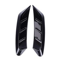 Magideal - Decoración De Cejas Para De Coche, Pegatinas Impermeables Para Párpados, Cubierta Embellecedora De Cejas Para Vehículos Y Automóviles, 2 Uds. Un Negro
