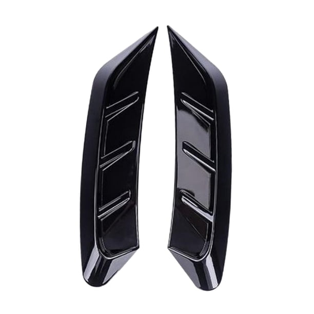 Decoración de cejas para de coche, pegatinas impermeables para párpados, cubierta embellecedora de cejas para vehículos y automóviles, 2 uds. Un negro