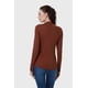 thumbnail image 3 of Polera Mujer Escote Recto Café, 3 of 4