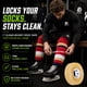 thumbnail image 3 of Cinta para hockey P&D Gear transparente, paquete de 10, para jugadores de hockey, 3 of 5