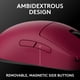 thumbnail image 3 of Ratón inalámbrico para juegos Logitech G PRO 2 Lightspeed Magenta, 3 of 8