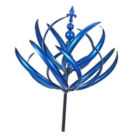 Magideal - Molino Con Jardín Paisaje Molinillo Spinner Escultura Para Terraza Al Aire Libre Jardín Decoración De