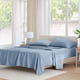 thumbnail image 1 of Juego de sábanas Comfort Spaces, 100% algodón, color azul, 3 piezas, 1 of 9