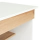 thumbnail image 5 of Escritorio 1 Cajon Fm-052b Blanco Y Café Claro, 5 of 11