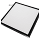 thumbnail image 4 of 6 Panel Led 60x60cm Sobrepuesto Cuadrado 48w Luz Fría Negro, 4 of 6