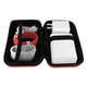 thumbnail image 5 of Organizador de electrónicos iMangoo, estuche EVA resistente a golpes, rojo, 5 of 9