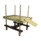 thumbnail image 5 of de mandíbula de tortuga con escalera de rampa, fácil de limpiar, muelle flotante impermeable para tortugas, decorativo para cangrejos de ac, 5 of 5