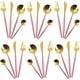 thumbnail image 1 of XmhyTop Juego de Cubiertos de Cocina de 24 Piezas, Inoxidable, Color Oro rosado, Ideal para Hogares y Eventos, 1 of 5