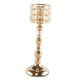 thumbnail image 5 of Candelabros De Cristal Modernos Candelabros Luz De Té Oro 10x36cm, 5 of 5