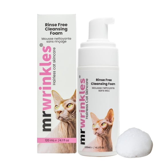 Limpiador Para Mascotas Espuma Sin Enjuague 120 Ml