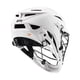 thumbnail image 4 of Casco de lacrosse STX Aero blanco con máscara plateada, 4 of 9