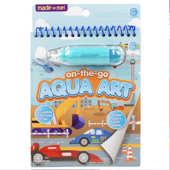 Almohadilla de actividades Water-Reveal hecha por Me On-the-Go Aqua Art