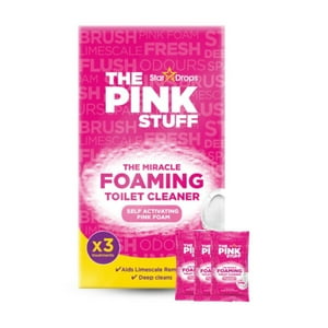 Espuma Activa Limpia Inodoro 3X100G (300G) - The Pink Stuff