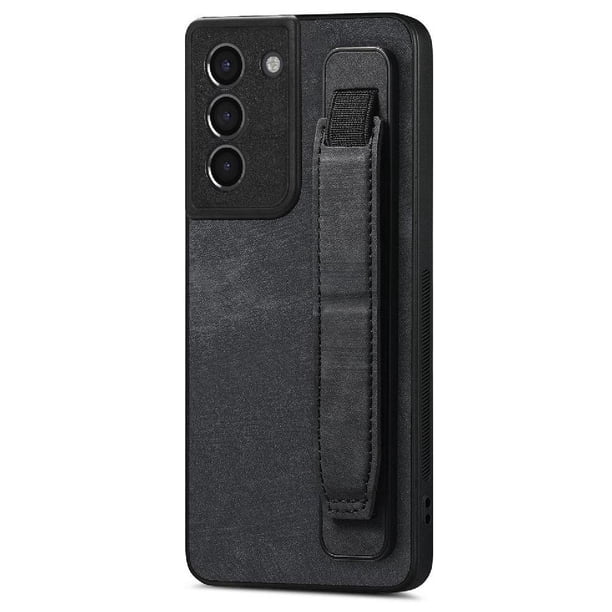 Funda Protectora con Correa para Samsung Galaxy S21 Plus Resistente a Golpes Negro