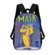 thumbnail image 1 of Las Aventuras de la Máscara-theme Backpack, Campus style schoolbag Bookbag with Adjustable Shoulder Straps And Large Zip Compartment, Unisex Travel Bags., 1 of 6