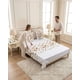 thumbnail image 2 of Piecera de Cama Texturizada con Bordado Botanico, 2 of 7