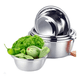 thumbnail image 1 of Bowl cocina reposteria ensalada acero inox 30 CM pack x 3, 1 of 3