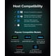 thumbnail image 4 of Gabinete para Computadora Plugable TBT5-AI Thunderbolt 5 con Fuente de Poder de 850W, 4 of 8