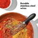 thumbnail image 3 of Whisk OXO Good Grips Mini de acero inoxidable de 18,42 cm, 3 of 6