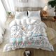 thumbnail image 1 of Duvet Cover Cinnamoroll Themed Comforter Set Twin and Queen Sizes - All Seasons Polyester Bedding with Twill Weave Kids Gift, 1 of 5