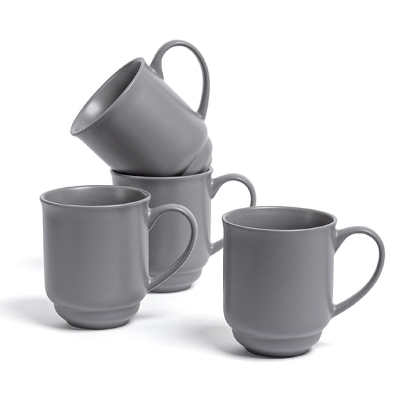 Juego de tazas de cerámica Over and Back, 473 ml, 4 piezas