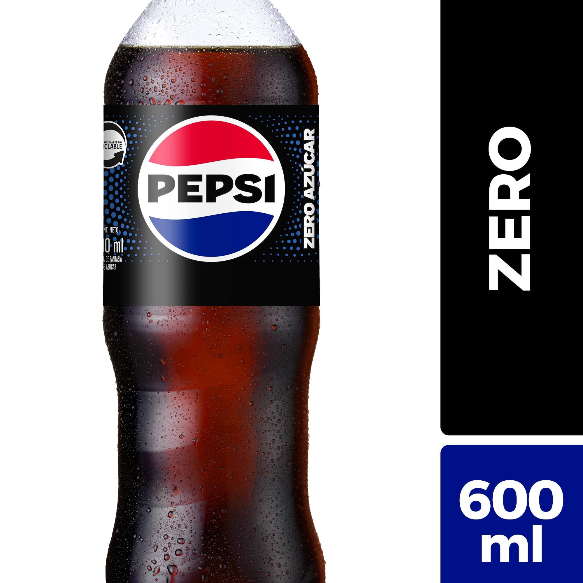 Bebida Zero Botella 600 ml Pepsi