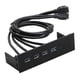 thumbnail image 1 of Concentrador De Panel Frontal USB De 5,25 Pulgadas Para PC Caja De Computadora Unidad óptica Panel Frontal 4 Puertos USB 3.0, 1 of 5