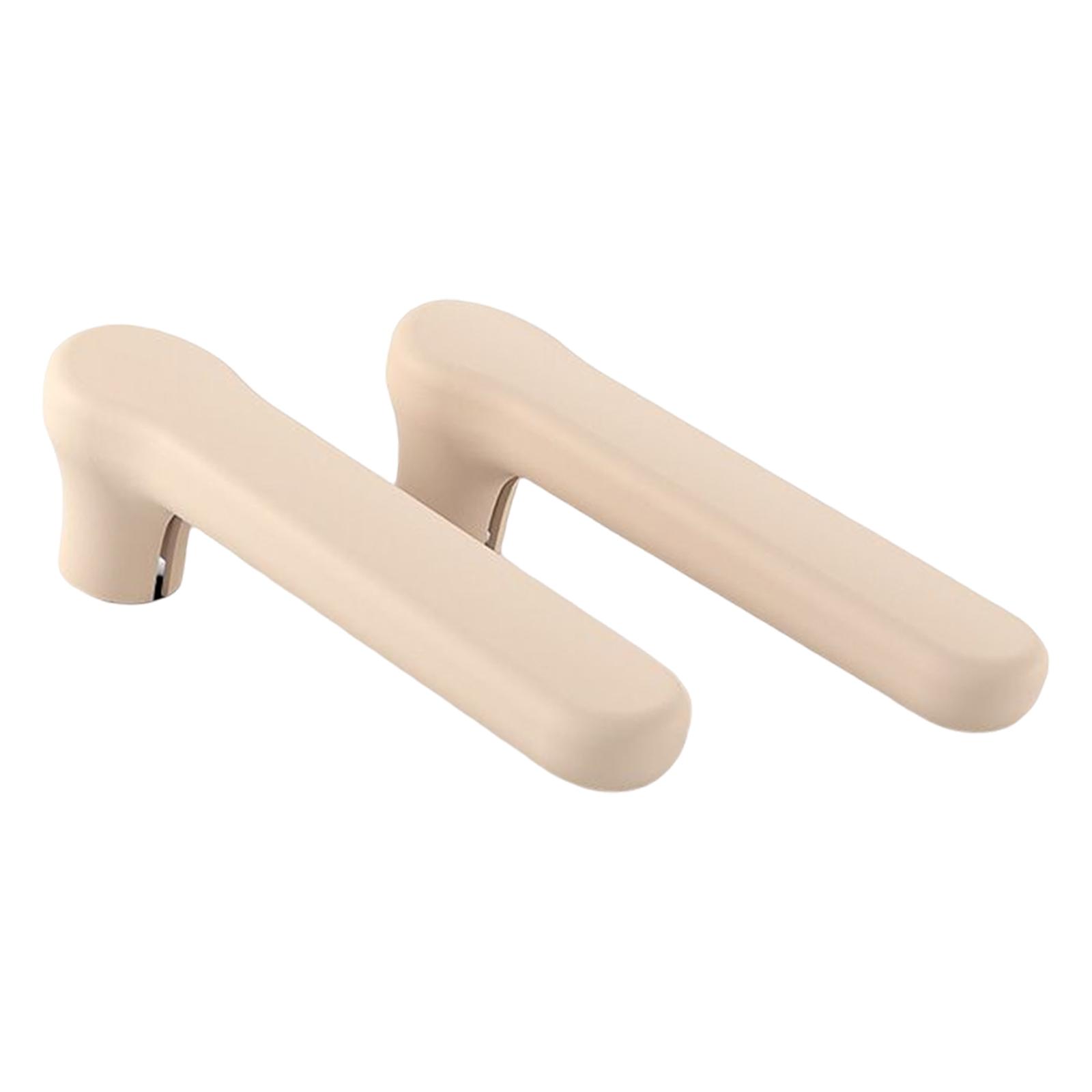 Magideal - Funda De Protección Para Perilla De Puerta De 2 Unidades, Cubierta De Silicona Suave Para Cuidado Infantil - Protege A Tus Hijos Con Esta Funda Suave Beige