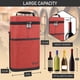 thumbnail image 3 of Portabotellas de vino opux 2 botellas, aislado, hermético, rojo, 3 of 8