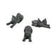 thumbnail image 4 of 3x Pies Para Macetas Figuras De Animales Soporte Para Plantas Para Oficinas Sala De Estar Exterior Gato Perezoso, 4 of 5