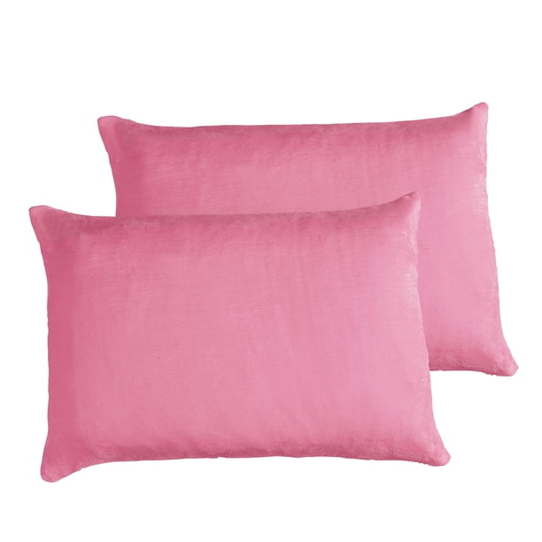 Juego estándar de 2 fundas de almohada de franela, funda de almohada de forro polar súper suave con cremallera para dormitorio, sofá, sillón, lujosa y acogedora.