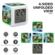thumbnail image 3 of Lupi y Baduki theme 7 colors Alarm Clock Digital LED Alarm Clock Gifts for kids friends family, 3 of 6