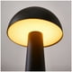 thumbnail image 4 of Lámpara De Mesa Led Recargable Mushroom Led Dimeable Negro, 4 of 6