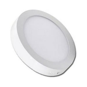 Globaltronics - Foco Sobrepuesto Redondo Led 18W 4000K Luz Neutra