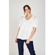 thumbnail image 1 of Blusa Claudia Woman by Eclipse blanco XL, 1 of 4