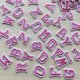thumbnail image 4 of Parches de Letras Zlettery 1,8 cm Rosa 130 piezas A‑Z, 4 of 7