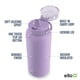 thumbnail image 3 of Botella de agua Ello Cooper de acero inoxidable, 1,2 L, color lila con pajita, 3 of 8