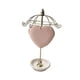thumbnail image 1 of Cabecillo para soporte de soporte de colegio decoración giratoria para el hogar de joyería simple soporte de joyería para aros de aro de los anillos rosa, 1 of 5