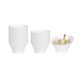 thumbnail image 1 of Tazones desechables Restaurantware 200 ml blanco – paquete de 100, 1 of 9